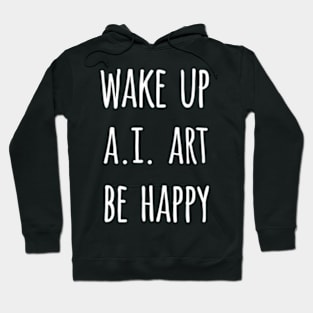 AI Art User Text Design Hoodie